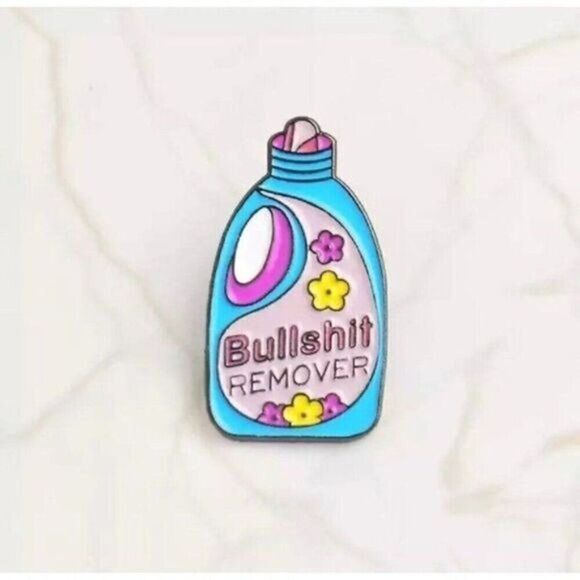 3/20 BS Remover Enamel Pin - Picture 1 of 1